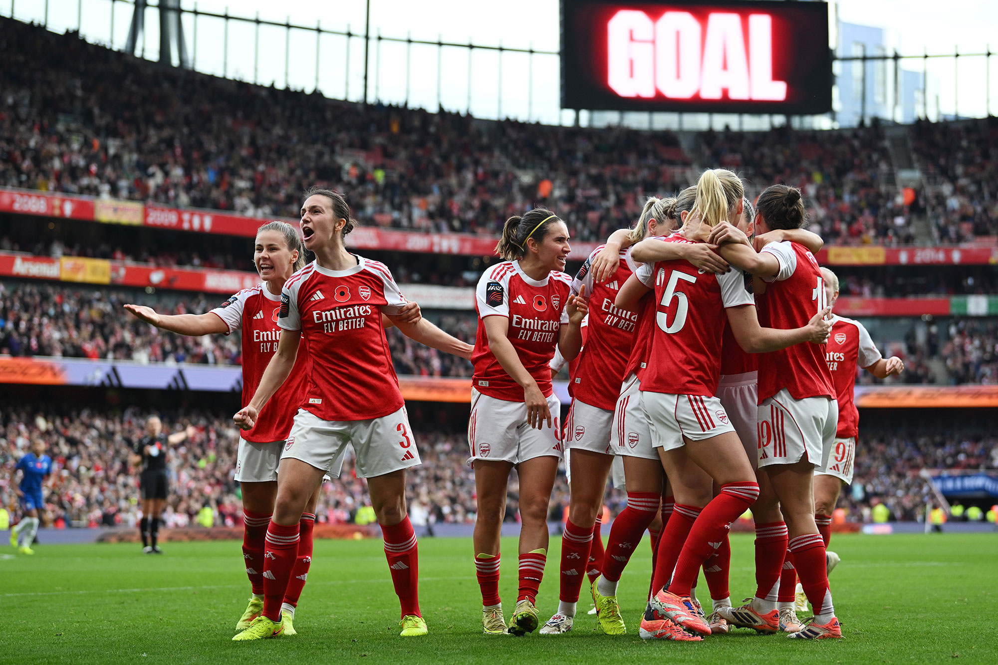 Arsenal Women Celebration