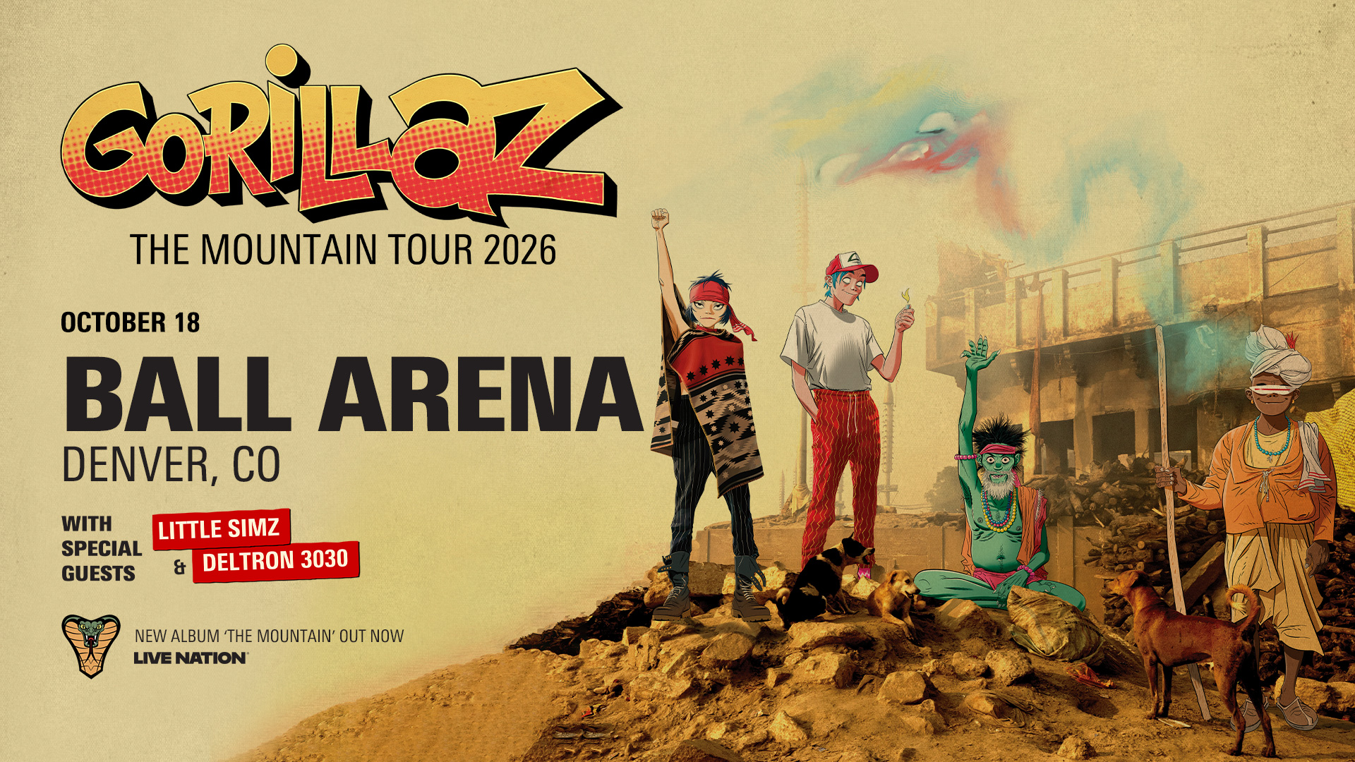 Gorillaz - The Mountain Tour